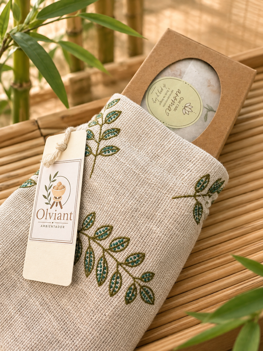 OLVIANT Ambientador Mineral para Hogar, Difusor Reutilizable de Madera - Imagen 11